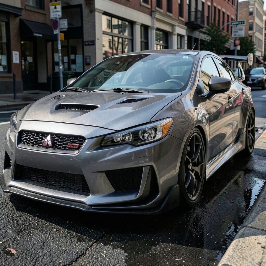 Mitsubishi Lancer Evolution: как ралли-легенда формирует лицо бренда сегодня